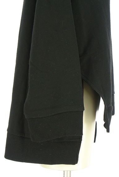 クリックで大画像表示 OSMOSIS(オズモーシス)の古着「裾カッティングスウェットパーカー(スウェット・パーカー)」大画像5へ