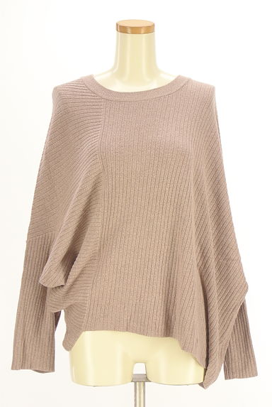 OSMOSIS（オズモーシス）の古着「アシンメトリーリブニットトップス（ニット）」大画像１へ