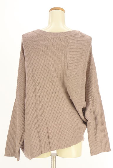 OSMOSIS（オズモーシス）の古着「アシンメトリーリブニットトップス（ニット）」大画像２へ