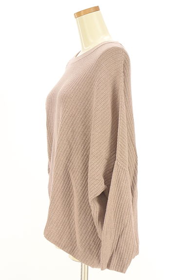 OSMOSIS（オズモーシス）の古着「アシンメトリーリブニットトップス（ニット）」大画像３へ