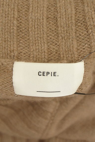 クリックで大画像表示 CEPIE.(セピエ)の古着「モックネックニットトップス(セーター)」大画像6へ