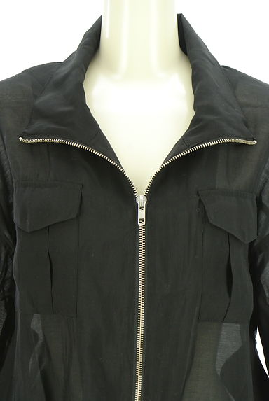 クリックで大画像表示 GALLARDAGALANTE(ガリャルダガランテ)の古着「シアーブルゾン(ブルゾン・スタジャン)」大画像4へ