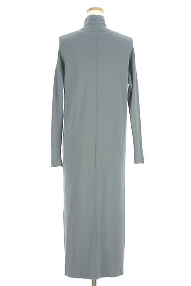 クリックで大画像表示 GALLARDAGALANTE(ガリャルダガランテ)の古着「ハイネックロングニットワンピース(ワンピース・チュニック)」大画像2へ