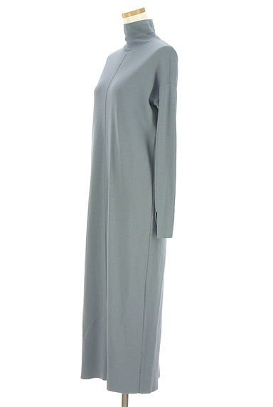 クリックで大画像表示 GALLARDAGALANTE(ガリャルダガランテ)の古着「ハイネックロングニットワンピース(ワンピース・チュニック)」大画像3へ