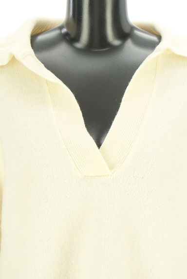クリックで大画像表示 GALLARDAGALANTE(ガリャルダガランテ)の古着「オーバーサイズスキッパーニット(セーター)」大画像4へ