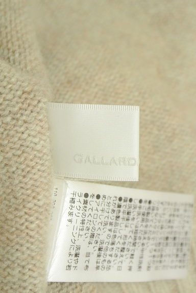 クリックで大画像表示 GALLARDAGALANTE(ガリャルダガランテ)の古着「リブラインタートルネックニットトップス(セーター)」大画像6へ