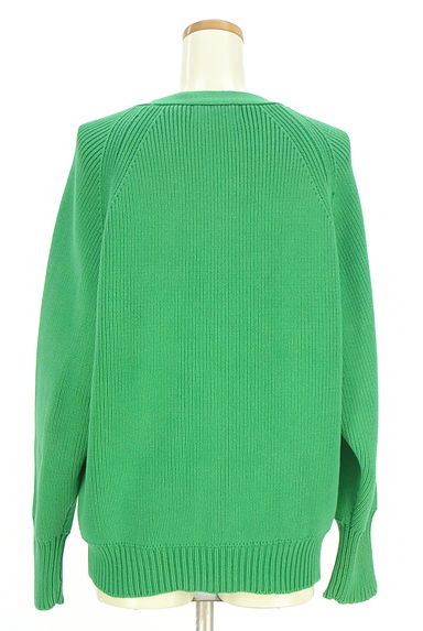 クリックで大画像表示 GALLARDAGALANTE(ガリャルダガランテ)の古着「ダミーボタン付きニットカーディガン(カーディガン・ボレロ)」大画像2へ