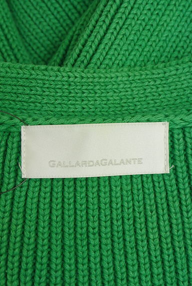 クリックで大画像表示 GALLARDAGALANTE(ガリャルダガランテ)の古着「ダミーボタン付きニットカーディガン(カーディガン・ボレロ)」大画像6へ