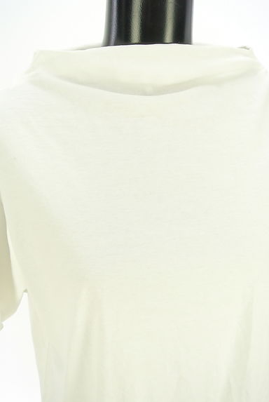 クリックで大画像表示 Mila Owen(ミラオーウェン)の古着「半そでモックネックカットソー(カットソー・プルオーバー)」大画像4へ