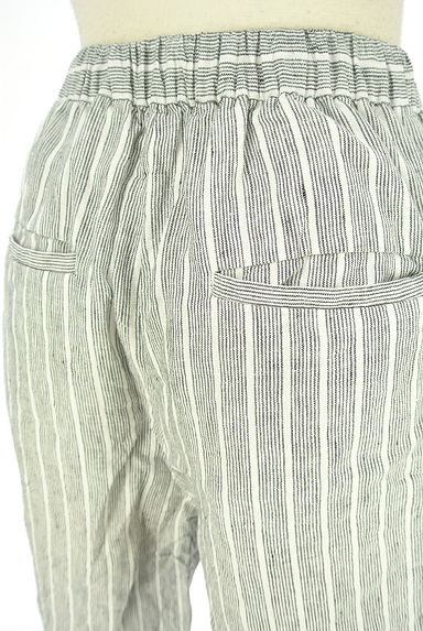 クリックで大画像表示 BARNYARDSTORM(バンヤードストーム)の古着「ストライプ柄リネンパンツ(パンツ)」大画像5へ