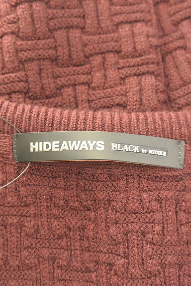 クリックで大画像表示 NICOLE(ニコル)の古着「HIDEAWAYS NICOLE Vネックニット(ニット)」大画像6へ