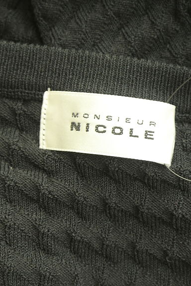 クリックで大画像表示 NICOLE(ニコル)の古着「MONSIEUR NICOLE クルーネックニット(ニット)」大画像6へ