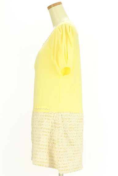 クリックで大画像表示 axes femme(アクシーズファム)の古着「膝上ドッキングワンピース(ワンピース・チュニック)」大画像3へ