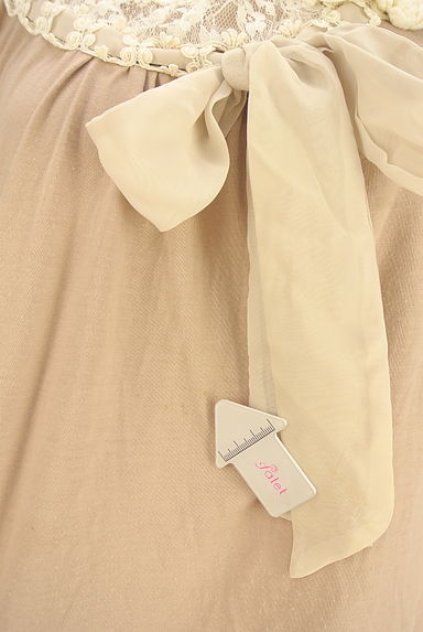 クリックで大画像表示 axes femme(アクシーズファム)の古着「シフォンリボンカットソー(カットソー・プルオーバー)」大画像5へ