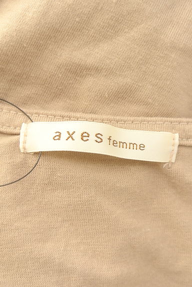 クリックで大画像表示 axes femme(アクシーズファム)の古着「シフォンリボンカットソー(カットソー・プルオーバー)」大画像6へ