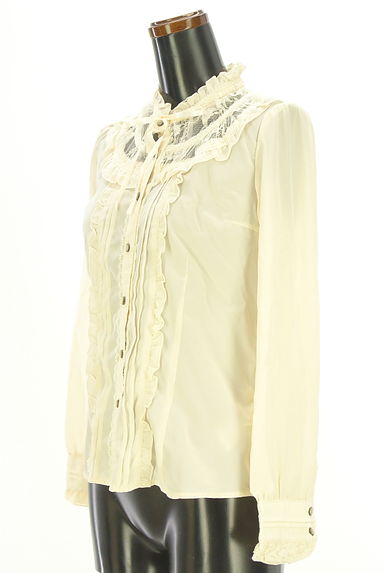 クリックで大画像表示 axes femme(アクシーズファム)の古着「レースブラウス(ブラウス)」大画像3へ