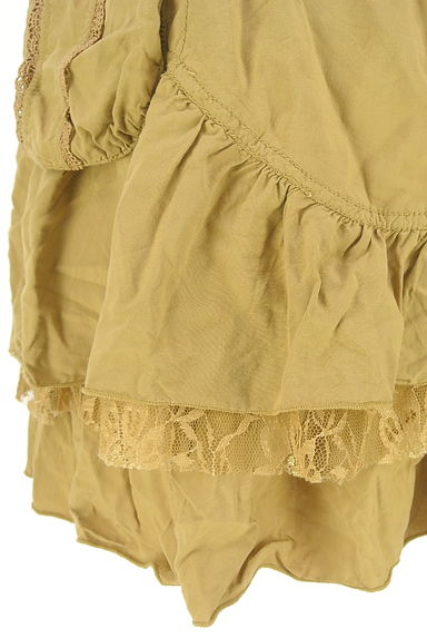 クリックで大画像表示 axes femme(アクシーズファム)の古着「裾ティアードフリルミニスカート(ミニスカート)」大画像5へ