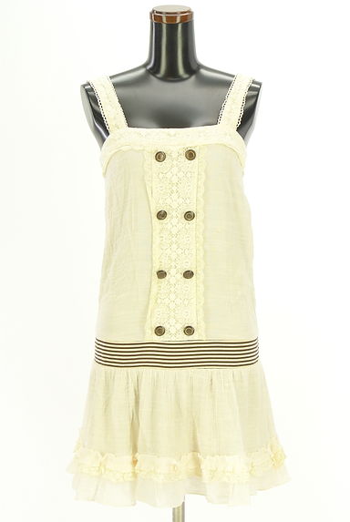 クリックで大画像表示 axes femme(アクシーズファム)の古着「レースMIXキャミワンピース(キャミワンピース)」大画像1へ