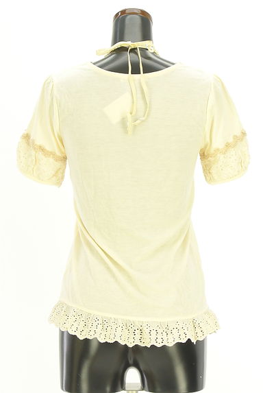 クリックで大画像表示 axes femme(アクシーズファム)の古着「ホルターネック半袖カットソー(カットソー・プルオーバー)」大画像2へ