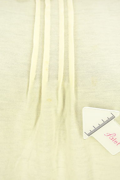 クリックで大画像表示 axes femme(アクシーズファム)の古着「ホルターネック半袖カットソー(カットソー・プルオーバー)」大画像5へ