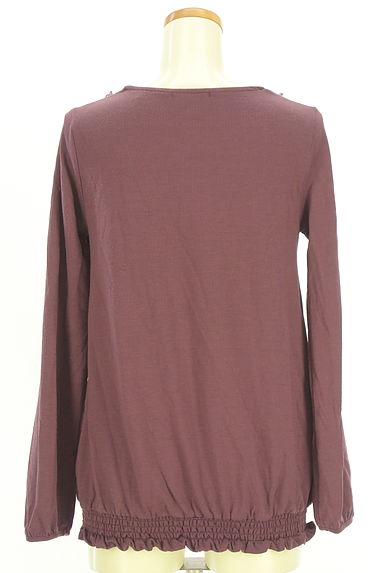 クリックで大画像表示 axes femme(アクシーズファム)の古着「裾ゴムレースプルオーバー(カットソー・プルオーバー)」大画像2へ