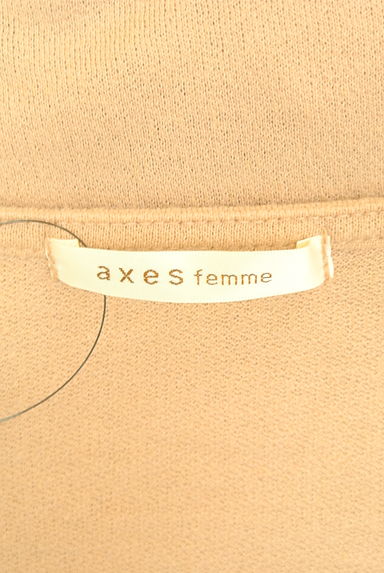 axes femme（アクシーズファム）カーディガン買取実績のブランドタグ画像