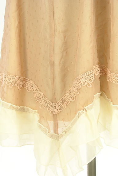 クリックで大画像表示 axes femme(アクシーズファム)の古着「ドビードットシフォンチュニック(ワンピース・チュニック)」大画像5へ