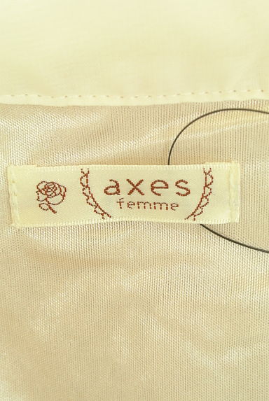 クリックで大画像表示 axes femme(アクシーズファム)の古着「ドビードットシフォンチュニック(ワンピース・チュニック)」大画像6へ