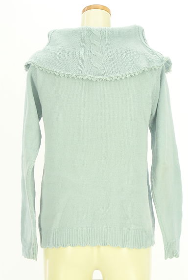 クリックで大画像表示 axes femme(アクシーズファム)の古着「裾刺繍オフタートルネックニットトップス(ニット)」大画像2へ