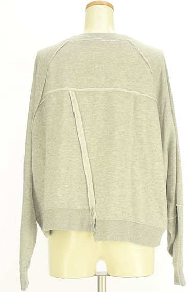 クリックで大画像表示 Samansa Mos2(サマンサモスモス)の古着「ドルマンスリーブ薄手スウェット(スウェット・パーカー)」大画像2へ