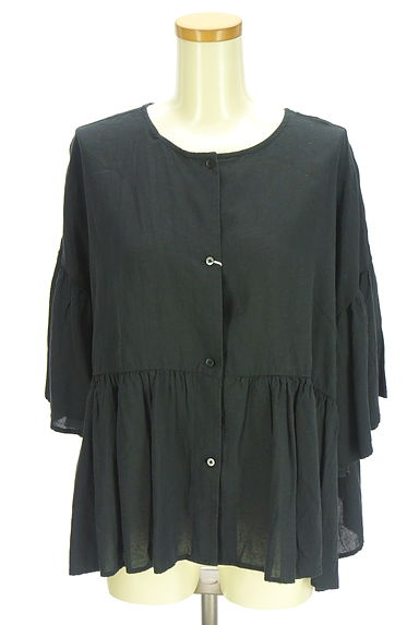 クリックで大画像表示 niko and...(ニコ アンド)の古着「前後着フレアスリーブブラウス(カットソー・プルオーバー)」大画像4へ