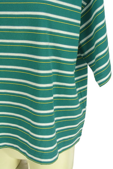 クリックで大画像表示 Samansa Mos2(サマンサモスモス)の古着「SM2 マルチボーダーTシャツ(Tシャツ)」大画像5へ