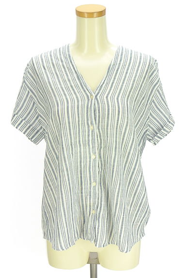 クリックで大画像表示 URBAN RESEARCH Sonny Label(サニーレーベル)の古着「ストライプシャツ(カジュアルシャツ)」大画像1へ