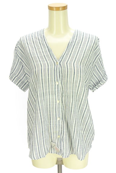 クリックで大画像表示 URBAN RESEARCH Sonny Label(サニーレーベル)の古着「ストライプシャツ(カジュアルシャツ)」大画像4へ