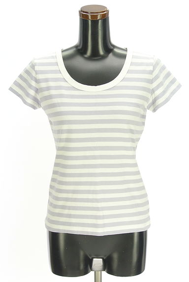 クリックで大画像表示 agnes b(アニエスベー)の古着「半そでボーダー柄Tシャツ(Tシャツ)」大画像1へ