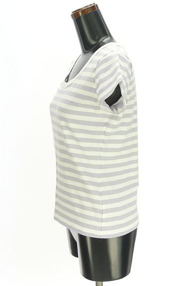 クリックで大画像表示 agnes b(アニエスベー)の古着「半そでボーダー柄Tシャツ(Tシャツ)」大画像3へ