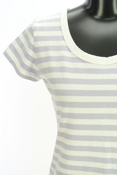 クリックで大画像表示 agnes b(アニエスベー)の古着「半そでボーダー柄Tシャツ(Tシャツ)」大画像4へ