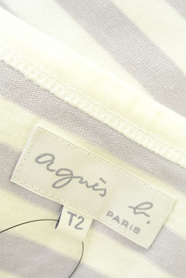 クリックで大画像表示 agnes b(アニエスベー)の古着「半そでボーダー柄Tシャツ(Tシャツ)」大画像6へ