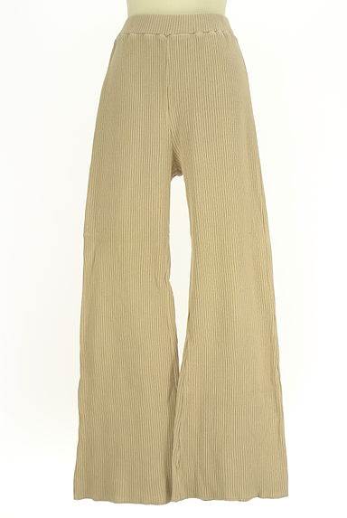 クリックで大画像表示 Spick and Span(スピック&スパン)の古着「ブーツカットリブニットパンツ(パンツ)」大画像1へ