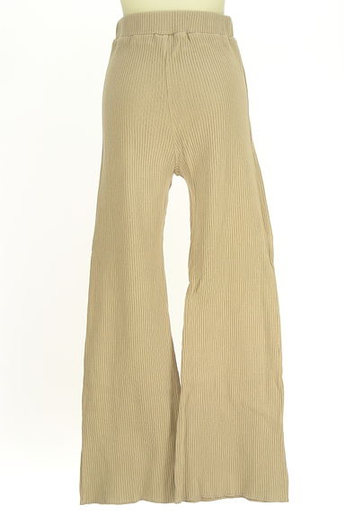 クリックで大画像表示 Spick and Span(スピック&スパン)の古着「ブーツカットリブニットパンツ(パンツ)」大画像2へ