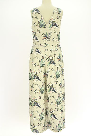 クリックで大画像表示 URBAN RESEARCH Sonny Label(サニーレーベル)の古着「ボタニカル柄ノースリコンビネゾン(コンビネゾン・オールインワン)」大画像4へ