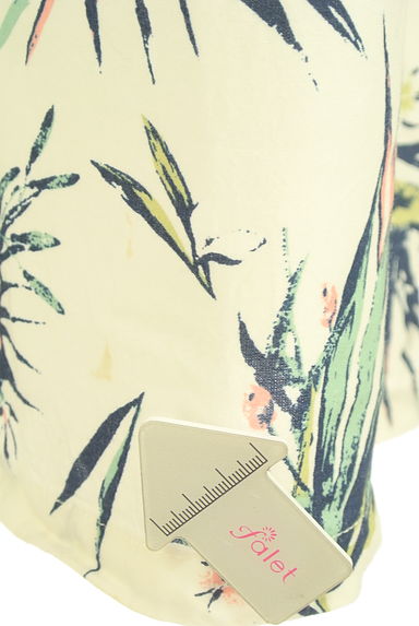 クリックで大画像表示 URBAN RESEARCH Sonny Label(サニーレーベル)の古着「ボタニカル柄ノースリコンビネゾン(コンビネゾン・オールインワン)」大画像5へ