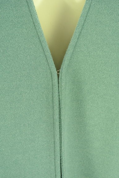 クリックで大画像表示 HUMAN WOMAN(ヒューマンウーマン)の古着「ノーカラーロングコート(コート)」大画像4へ