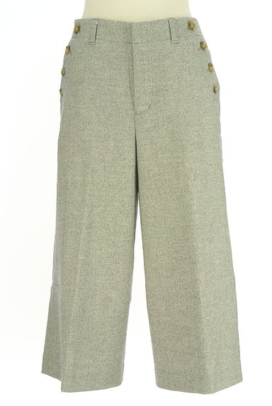 クリックで大画像表示 HUMAN WOMAN(ヒューマンウーマン)の古着「ポケットボタンミモレ丈ヘリンボーンパンツ(パンツ)」大画像1へ