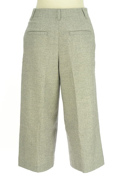 クリックで大画像表示 HUMAN WOMAN(ヒューマンウーマン)の古着「ポケットボタンミモレ丈ヘリンボーンパンツ(パンツ)」大画像2へ