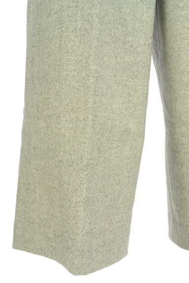 クリックで大画像表示 HUMAN WOMAN(ヒューマンウーマン)の古着「ポケットボタンミモレ丈ヘリンボーンパンツ(パンツ)」大画像5へ