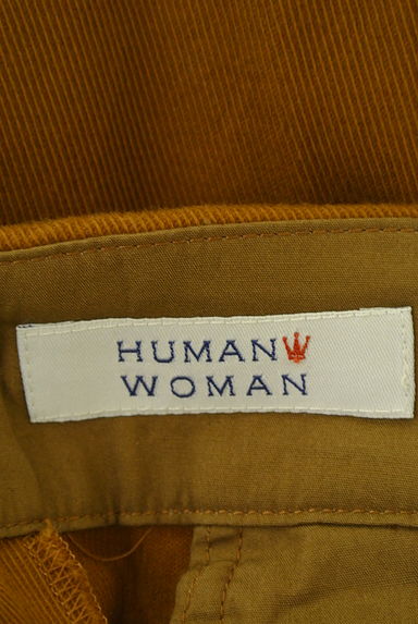 クリックで大画像表示 HUMAN WOMAN(ヒューマンウーマン)の古着「ベルト付きアンクル丈タックワイドパンツ(パンツ)」大画像6へ