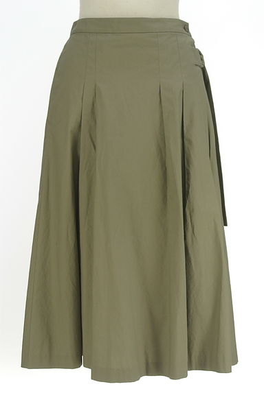 クリックで大画像表示 HUMAN WOMAN(ヒューマンウーマン)の古着「ラップ風ミディスカート(スカート)」大画像1へ