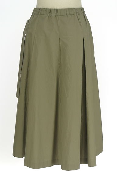 クリックで大画像表示 HUMAN WOMAN(ヒューマンウーマン)の古着「ラップ風ミディスカート(スカート)」大画像2へ