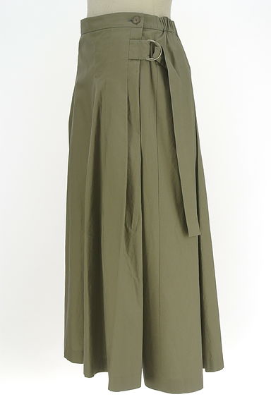 クリックで大画像表示 HUMAN WOMAN(ヒューマンウーマン)の古着「ラップ風ミディスカート(スカート)」大画像3へ